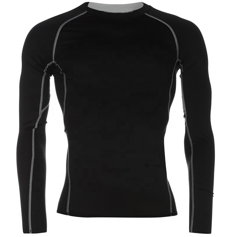 Branded men gym base layer